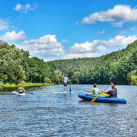 Camping Prima Hotel Tyn nad Vltavou Bagian luar foto