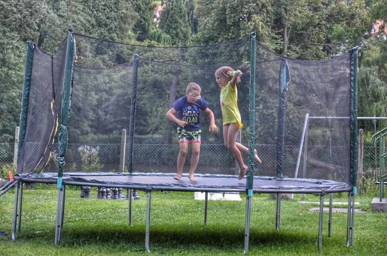 Camping Prima Hotel Tyn nad Vltavou Bagian luar foto