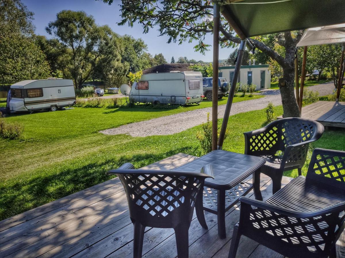 Camping Prima Hotel Tyn nad Vltavou Bagian luar foto